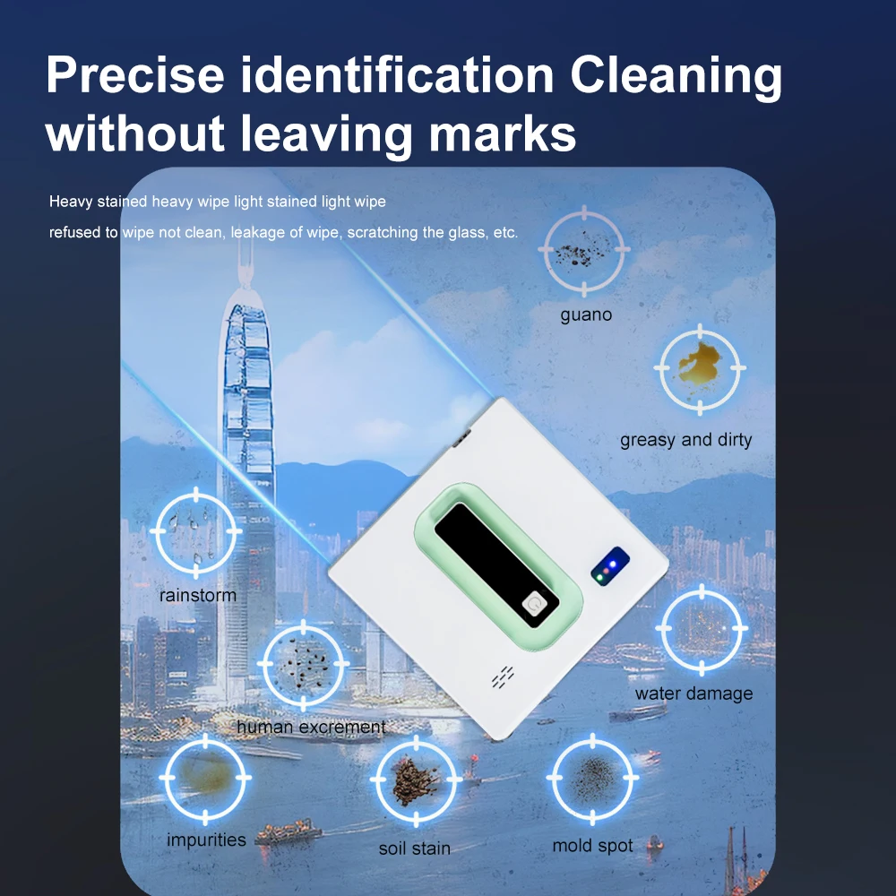 Puruikai Robot Electric Automatic Window Cleaning Robotic 7