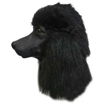 Poodle Mask Dog Deluxe Halloween Costume Party Latex Animal 2