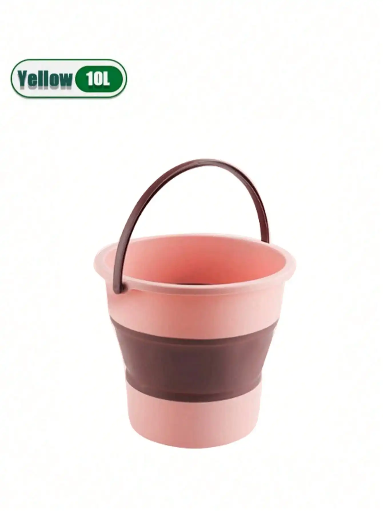 17L/10L/5L Foldable Silicone Bucket with Lid Suitable 13