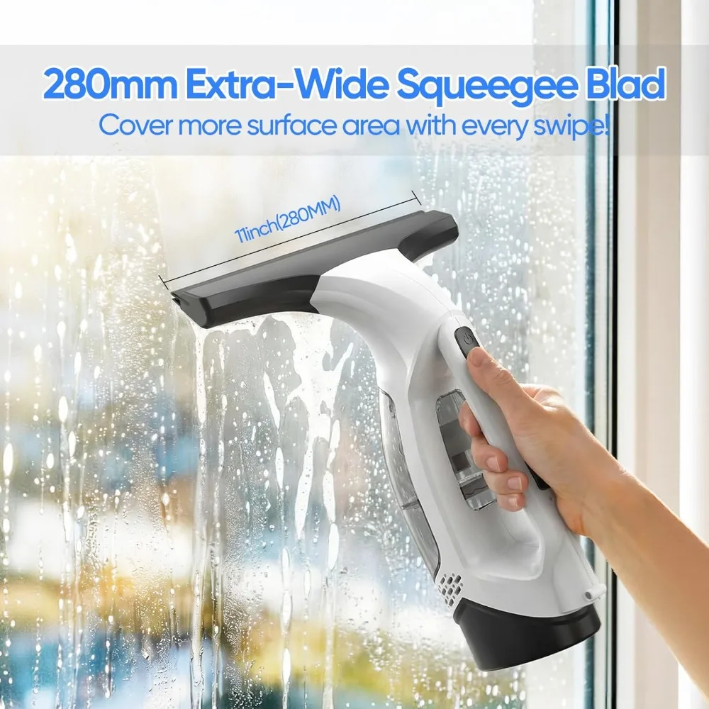 Cordlwindow Vacuum Squeegee with Extension Pole Electric 5 | PricZone Cordlwindow Vacuum Squeegee with Extension Pole Electric 5 | PricZone
