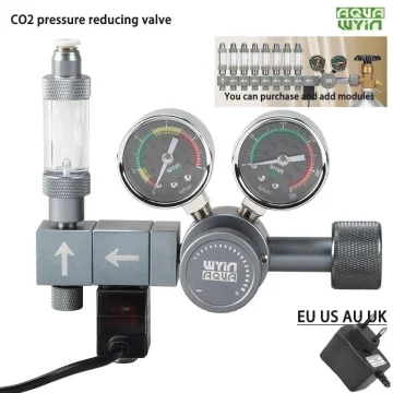 Aquarium Co2 Regulator Pressure Reducing Valve Bubble Meter 1 | PricZone