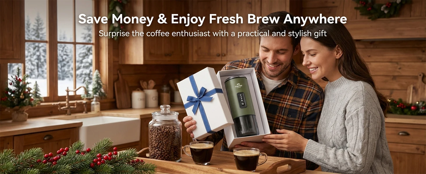 Espresso Maker 3 In 1 Coffee Machine with Carrying Bag 15