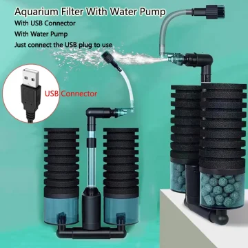 USB Aquarium Filter with Water Pump Electric for Fish Tank 1 | PricZone