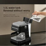 20 Bar Pressure Espresso Coffee Machine 20S Fast Heat Auto 4 | PricZone 20 Bar Pressure Espresso Coffee Machine 20S Fast Heat Auto 4 | PricZone
