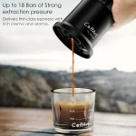 Biolomix 2 In 1 Manual Espresso Coffee Machine HotCold 3 | PricZone