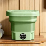 7L Small Foldable Washing Machine with Spin Dryer for Socks 6 | PricZone