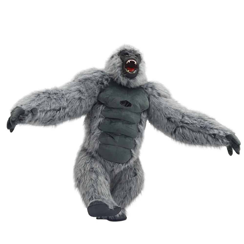 2.6M/3M King Kong Inflatable Costume Mascot with Battery 12