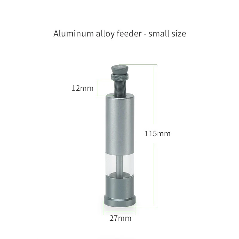 Diy Fish Tank Feeder Finger Pressure Aluminum Alloy Small 2 | PricZone Diy Fish Tank Feeder Finger Pressure Aluminum Alloy Small 2 | PricZone
