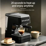 20 Bar Pressure Espresso Coffee Machine 20S Fast Heat Auto 1 | PricZone 20 Bar Pressure Espresso Coffee Machine 20S Fast Heat Auto 1 | PricZone