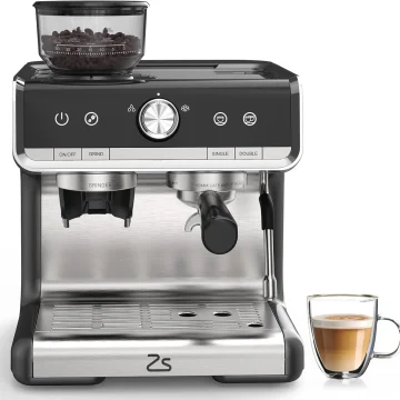 Twister.ck 20 Bar Espresso Machine with Grinder Coffee 2