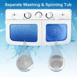 Washing Machine 20Lbs Capacity Twin Tub 2Lbs Washer 3 | PricZone Washing Machine 20Lbs Capacity Twin Tub 2Lbs Washer 3 | PricZone