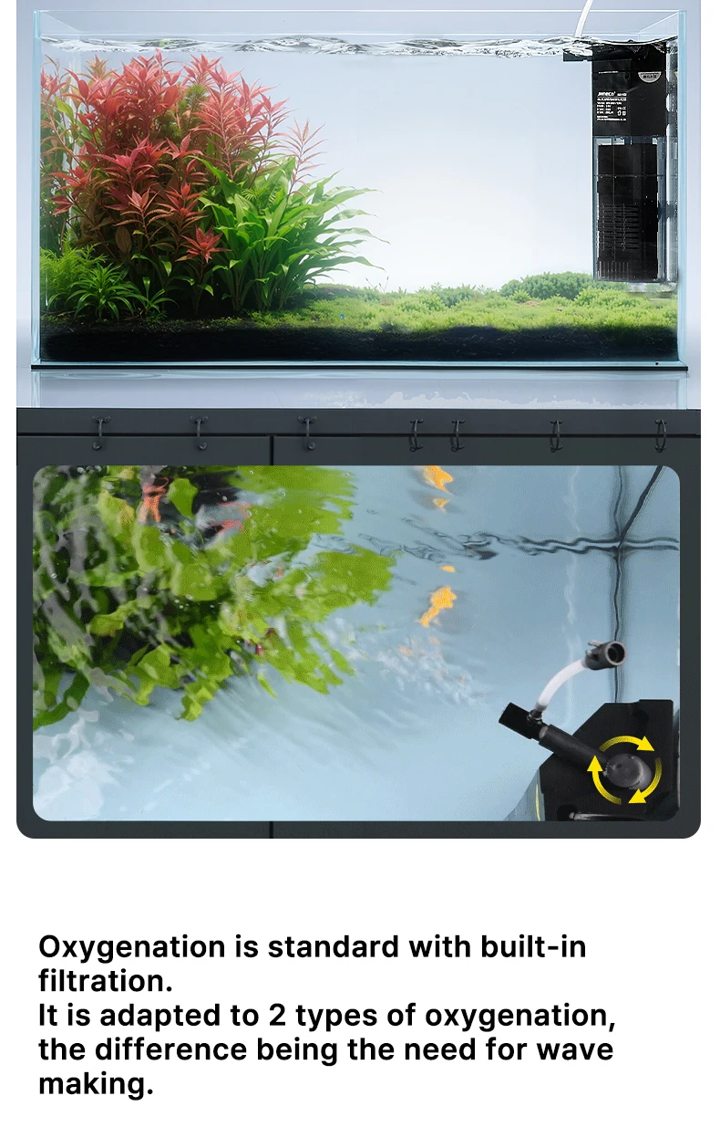 Aquarium Fish Tank Filter 4-in-1 Water Purification 17