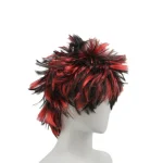 Red Spiky Wig Synthetic Short Messy Fluffy Layered Punk 4 | PricZone Red Spiky Wig Synthetic Short Messy Fluffy Layered Punk 4 | PricZone