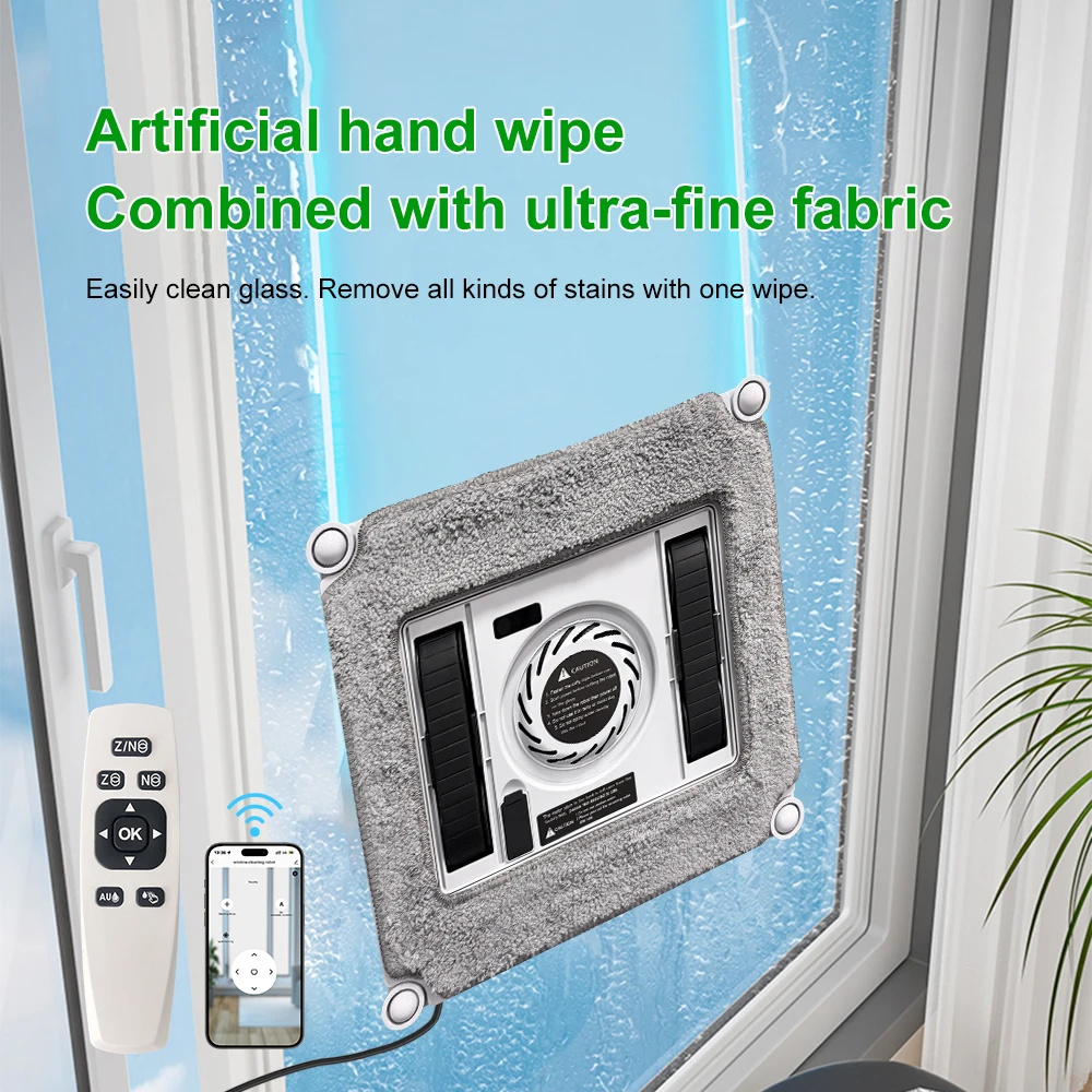 Puruikai Robot Electric Automatic Window Cleaning Robotic 12
