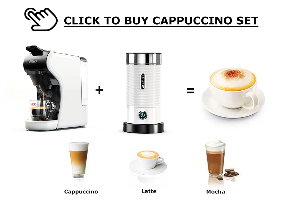 Hibrew 4 In 1 Multiple Capsule Coffee Maker Full Automatic 19