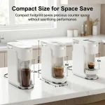 SingleServe Coffee Maker 4 In 1 Hot and Iced Machine 8 | PricZone Single Serve Coffee Maker 4 In 1 Hot and Iced Machine 8 | PricZone
