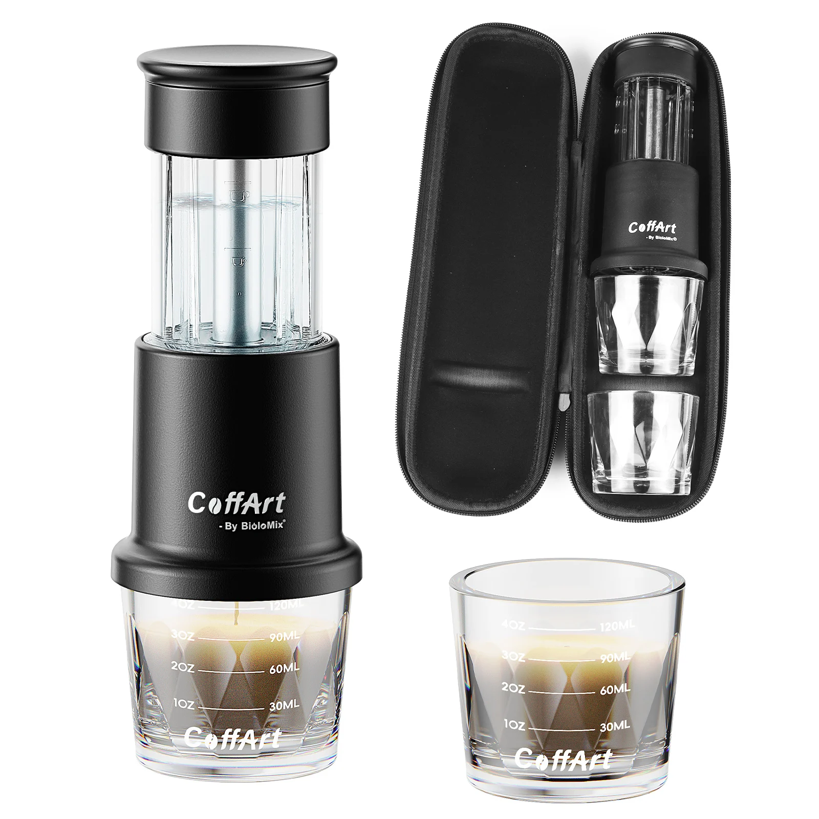 Biolomix 2 In 1 Manual Espresso Coffee Machine Hot/Cold 9