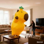 Capybara Inflatable Costume Full Body Cute Funny Adult 2 | PricZone