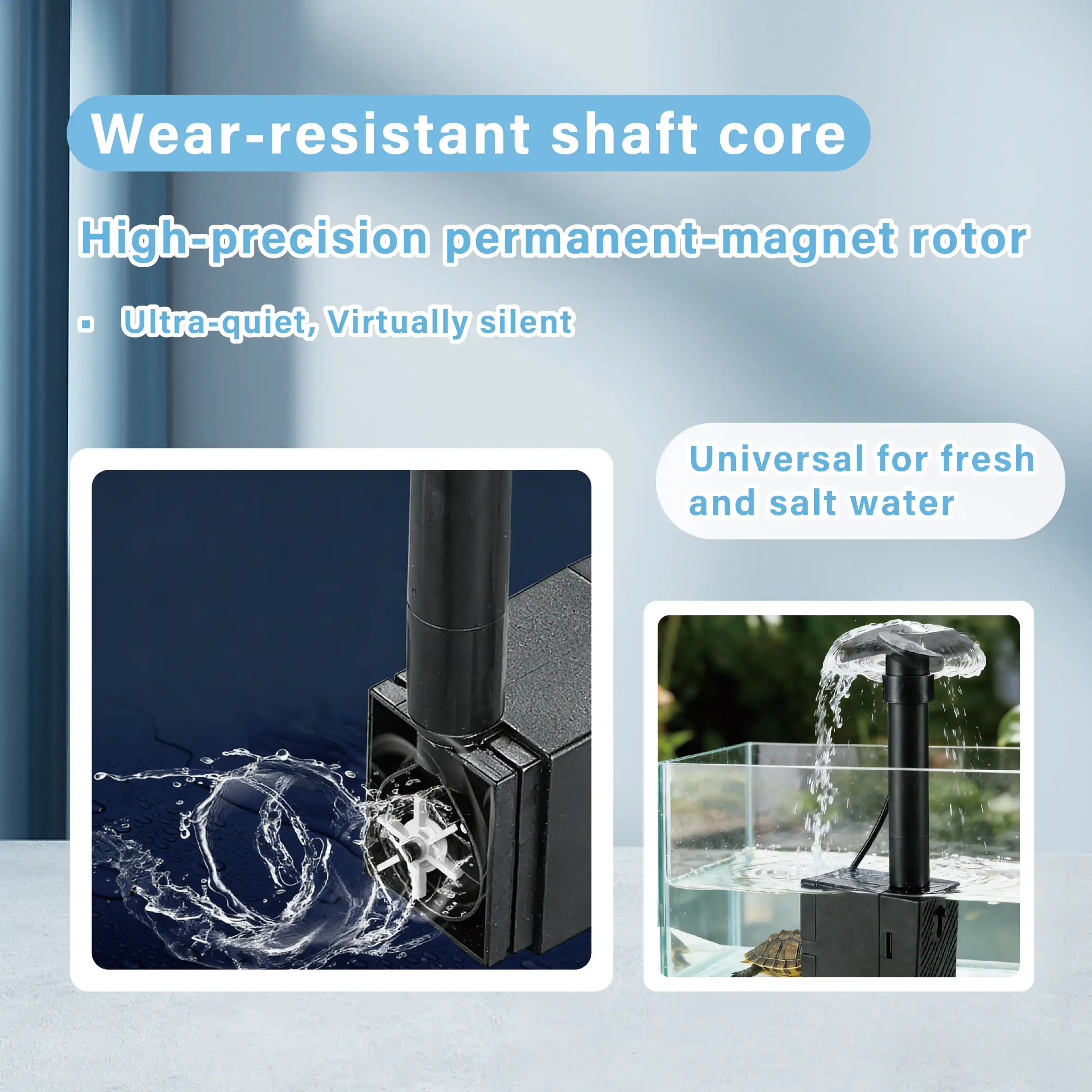 Small Aquarium Pump Rotary Spray 5VUSB Water Sprayer Wave 4 | PricZone Small Aquarium Pump Rotary Spray 5V USB Water Sprayer Wave 4 | PricZone