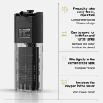 Aquarium Fish Tank Filter 4in1 Water Purification 6 | PricZone Aquarium Fish Tank Filter 4 in 1 Water Purification 6 | PricZone