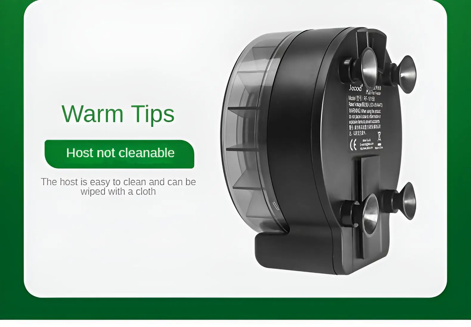 Automatic Fish Feeder｜Dual Moisture-Proof Bins｜100Ml 12