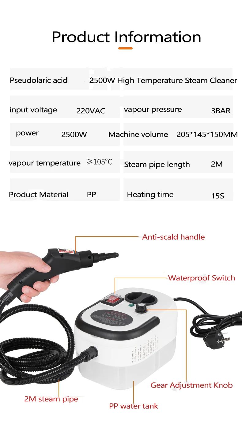 Multi-Purpose Steam Cleaner for Kitchen Oil Stains Glass 29