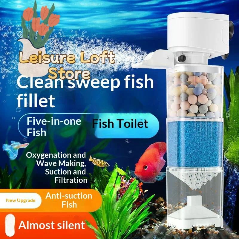 AllInOne Aquarium Filter Pump 6 Functions for Clean Water 5 | PricZone All In One Aquarium Filter Pump 6 Functions for Clean Water 5 | PricZone