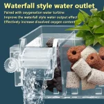 1PC Fish Tank Waterfall Filter Box Wall Mounted Built In 5 | PricZone