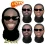 Realistic Celebrity Face Masks 2 Pack Mesh Print Balaclava
