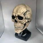 Movable Jaw Skull Mask Latex Full Head Horror Halloween 5 | PricZone