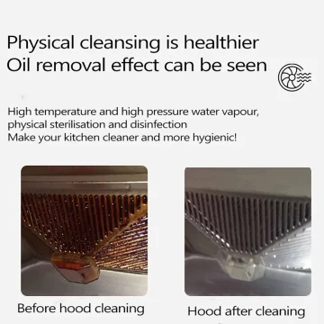 Multi-Purpose Steam Cleaner for Kitchen Oil Stains Glass 2