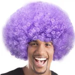 Colorful Rainbow Synthetic Curly Afro Fluffy Wig Cosplay 6 | PricZone Colorful Rainbow Synthetic Curly Afro Fluffy Wig Cosplay 6 | PricZone