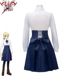 Fate Stay Night Saber Altria Daily Blue White Dress Wig 4 | PricZone Fate Stay Night Saber Altria Daily Blue White Dress Wig 4 | PricZone
