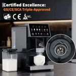 Super Automatic Espresso Machine with BuiltIn Grinder Milk 3 | PricZone Super Automatic Espresso Machine with Built In Grinder Milk 3 | PricZone