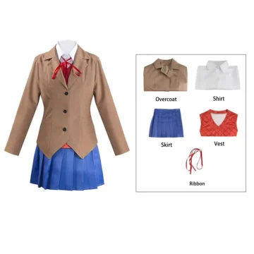 Game Doki Literature Club Monika Cosplay Sayori Yuri 1 | PricZone