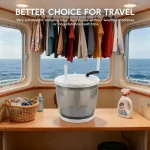 Hand Crank Washer Spin Dryer 2 In 1 Manual Laundry Basket 3 | PricZone