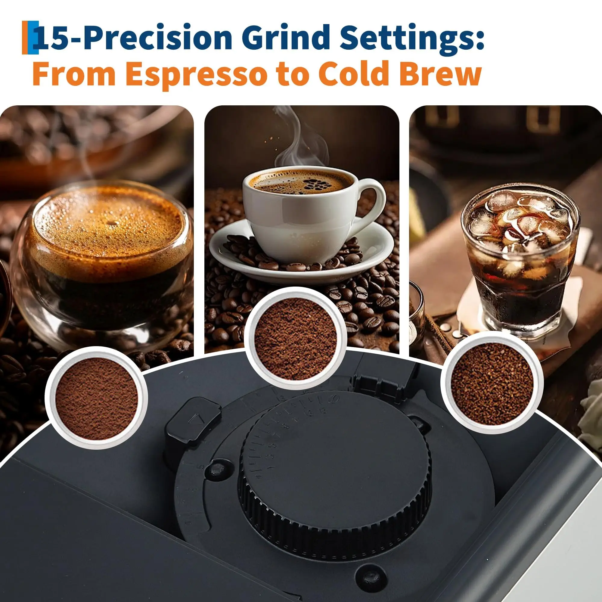 3rd-Gen Automatic Espresso Machine with Milk Frother 11