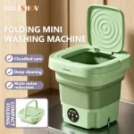 7L Small Foldable Washing Machine with Spin Dryer for Socks 1 | PricZone