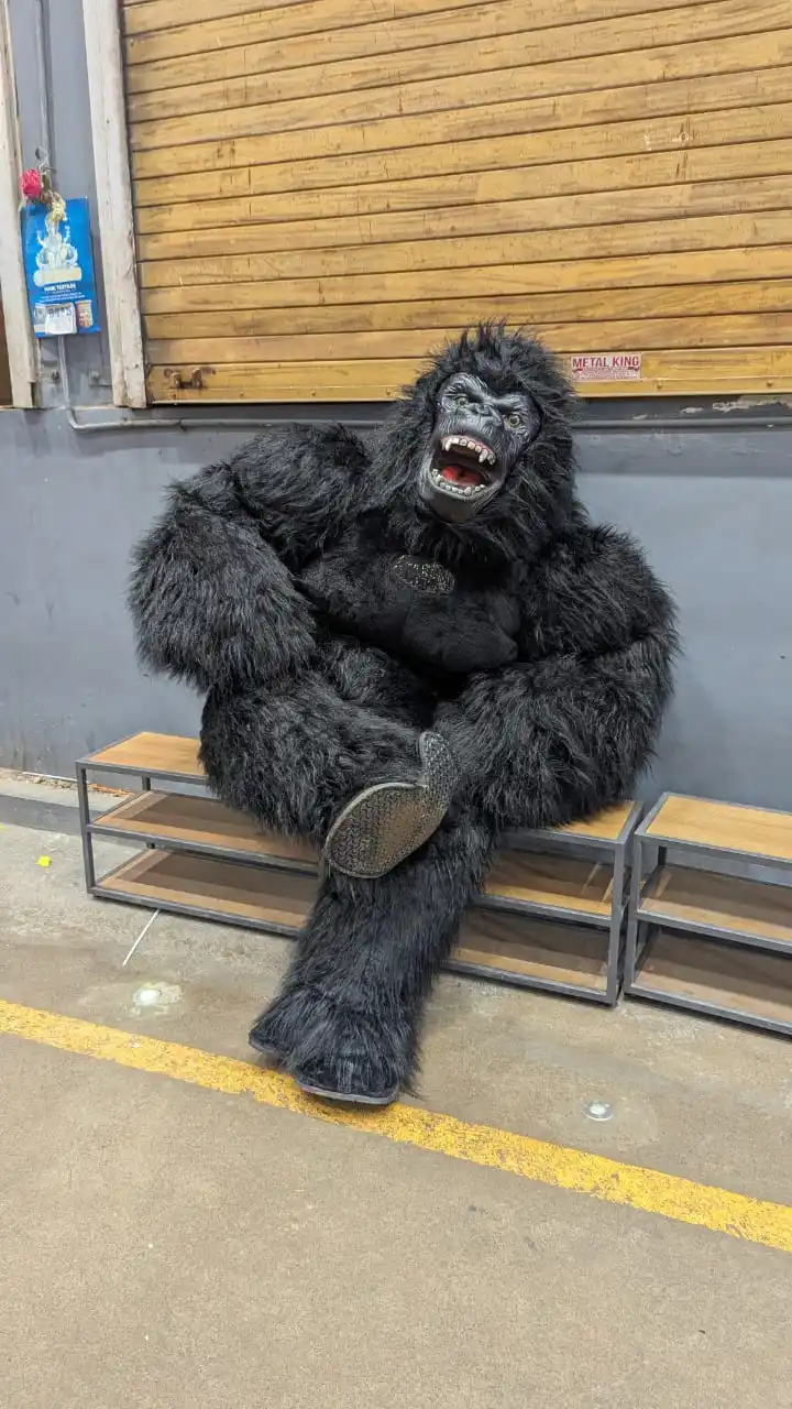 26M3M King Kong Inflatable Costume Mascot with Battery 3 | PricZone 26M3M King Kong Inflatable Costume Mascot with Battery 3 | PricZone