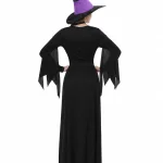 Women Classic Witch Costume Set Long Sleeve FloorLength 3 | PricZone Women Classic Witch Costume Set Long Sleeve FloorLength 3 | PricZone