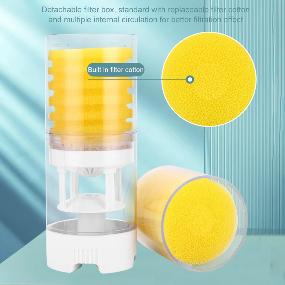 Tank Filter Ultra Quiet Fish Filtration Pump Add Oxygen 3 14