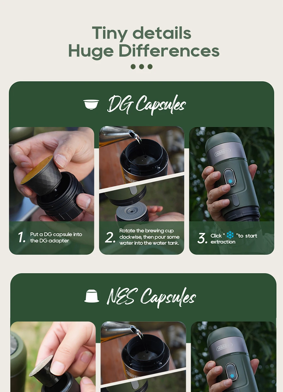 Hibrew Wireless Electric Espresso Coffee Machine for Car 20