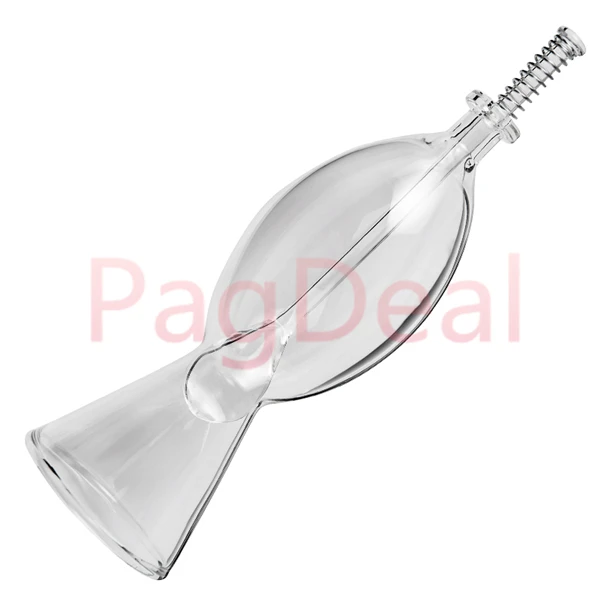 Glass Fish Food Feeder Hang-On Aquarium Crystal Shrimp 10
