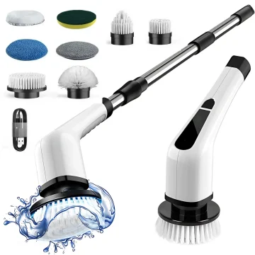 Electric Spin Scrubber Rechargeable Cordless with 39 Brushes 1 | PricZone