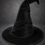 OneSize Unisex Ruched Velvet Witch Wizard Hat Curved Tip 2 | PricZone OneSize Unisex Ruched Velvet Witch Wizard Hat Curved Tip 2 | PricZone