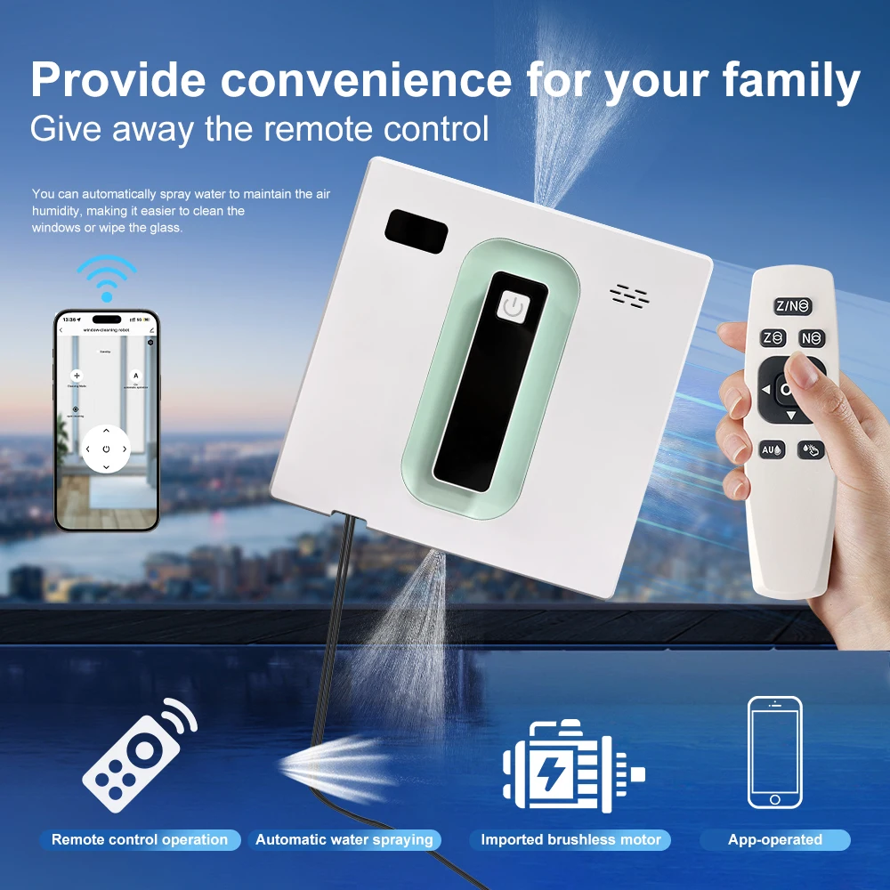 Puruikai Robot Electric Automatic Window Cleaning Robotic 4 | PricZone Puruikai Robot Electric Automatic Window Cleaning Robotic 4 | PricZone