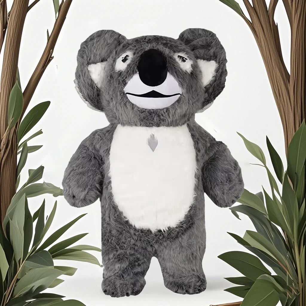 US Stock Inflatable Polar Bear Costume Mascot 23