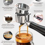 Hibrew 20Bar Semi Automatic Espresso Coffee Machine 5 | PricZone