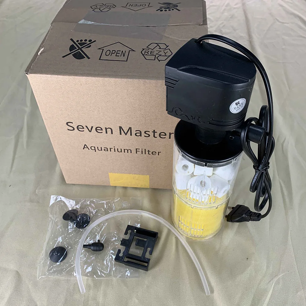 3 In 1 Aquarium Multifunction Filter Pump Oxygen Fish Tank 18