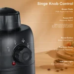 Steam Espresso Machine 35 Bar 4 Cup Compact and Cappuccino 7 | PricZone